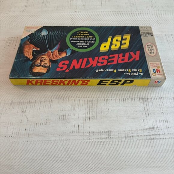 Rare, Vintage 1967 Milton Bradley Kreskin's ESP Game - Picture 9 of 11
